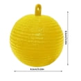 thumbnail image 3 of 6pc Yellow Sticky Fly Trap Balls – Citrus-Shaped Insect Catcher for Fruit Flies, Gnats & Mosquitoes, Non-Toxic Physical Capture, Indoor Outdoor Use Near Kitchens, Plants & Gardens, 3 of 6