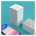 thumbnail image 3 of 50W USB Charger 5V2.4A 10 Ports Multiple USB Charging Station Multi Port Device Fast Charger ,Easy to Use, 3 of 5