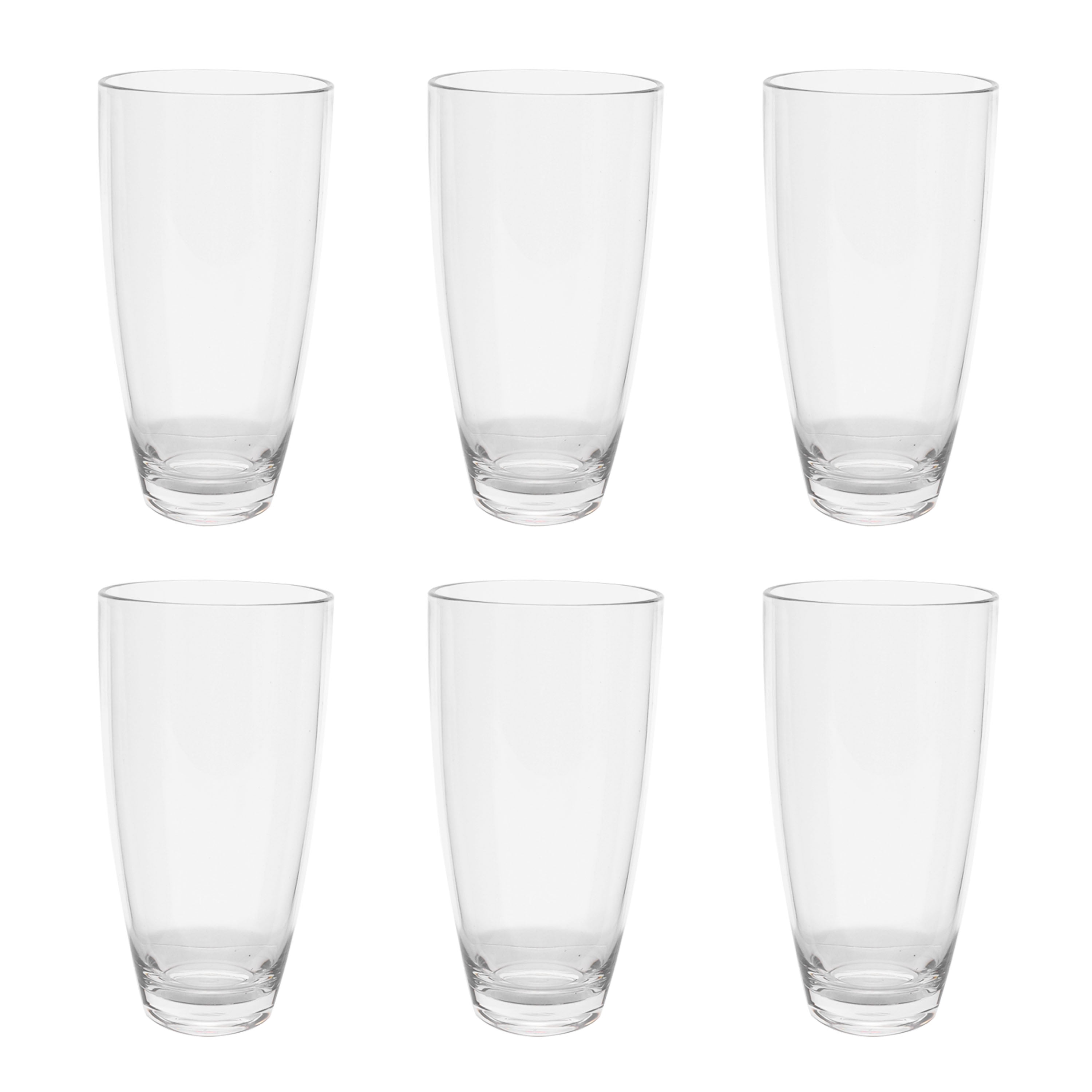 Nuglass 22oz Tritan Bell Tumbler 6-pack, BPA Free