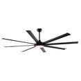 thumbnail image 2 of WINGBO  64" and 72" and 80" and 96" Indoor Ceiling Fan with LED Light and Remote Black 80 Inches 80 inch N/A, 2 of 5