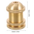 thumbnail image 3 of FRCOLOR light base Light Socket E14 Light Bulb Base Ceiling Lamp Holder Base Ceiling Lamp Socket,1.97"X1.42"X1.42", 3 of 4