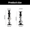 thumbnail image 5 of Gieenan Iron Tapers Candle Holder Decorative Candle Stand Candlestick Holder for Party, 5 of 8