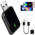 thumbnail image 2 of ZGOGOZ Adaptador Inal&aacute;mbrico Carplay y Inal&aacute;mbrico Android Auto 2 en 1,Conexi&oacute;n Estable,Plug and Play,con Cable de Expansi&oacute;n USB/Type-C,Veh&iacute;culos, 2 of 9