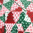 thumbnail image 3 of Hitime Christmas Throw Blanket - Christmas Tree Splicing, Ultra-Soft Plush Blanket, Lightweight Warm Decor for Bed, Couch, Movie Nights (Throw - 50"x60"), 3 of 7