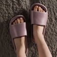thumbnail image 4 of HNMKIU Comfy Slippers for Women Men Summer Beach Non Indoor Outdoor Soft Bottom Quick Drying Multiple Sizes Women Shoes Purple,6.5, 4 of 5