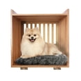 thumbnail image 1 of Casita mascotas perro gato pequeño Buro Mesa Noche Mdf  Y Organizador + Cojín, 1 of 7