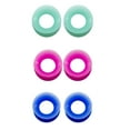 thumbnail image 5 of 3 Pairs of Thin Silicone Glow in the Dark Flexible Ear Skin Tunnels, 5 of 8