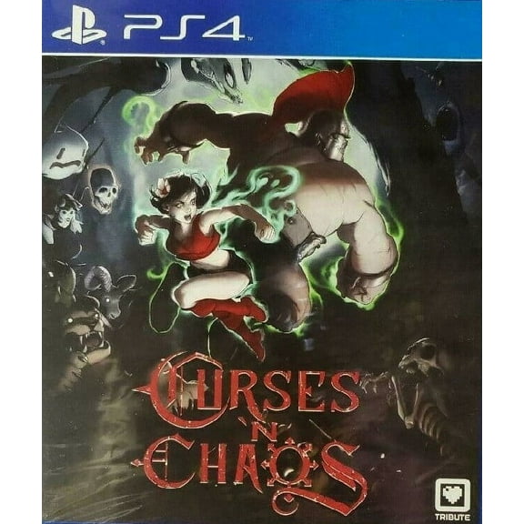 Restored Curses N Chaos (Sony Playstation 4, 2017) Fighting Game (Refurbished)