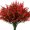 Red, variant on 10PCS Artificial Lavender Flowers,Fake Greenery Faux Plastic Artificial Flowers UV Resistant Lavender Bouquets for Wedding Hanging Bouquet Indoor Outdoor Home Garden Office Table Vase