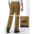 thumbnail image 4 of iCreek Men's Rain Pants Waterproof Cargo Pants Breathable Lightweight Over Pants Windproof Outdoor, 4 of 6