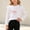 White, variant on Fesfesfes Girls Ruffle Shoulder Long Sleeve Top Bow Detail Crew Neck Pullover Shirt, Cute Casual Autumn Winter Outfit for Kids Ages 0-8 Years