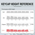 thumbnail image 6 of YIEMEEN 104Keys ABS Keycaps Korean Backlit Keycap OEM Profile for Mx Mechanical Keyboard with Translucent Layer, 6 of 10