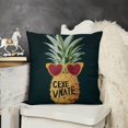 thumbnail image 6 of pineapple sunglasses heart linen throw pillowcase decoration pillowcase gifting preferred 20x20 inch cushion cover 2 sets sofa pillowcase sofa bedroom living room car, 6 of 7