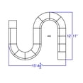thumbnail image 2 of Flash Furniture Hercules Alon 15 Pcs Siège de Réception en Noir, 2 of 2