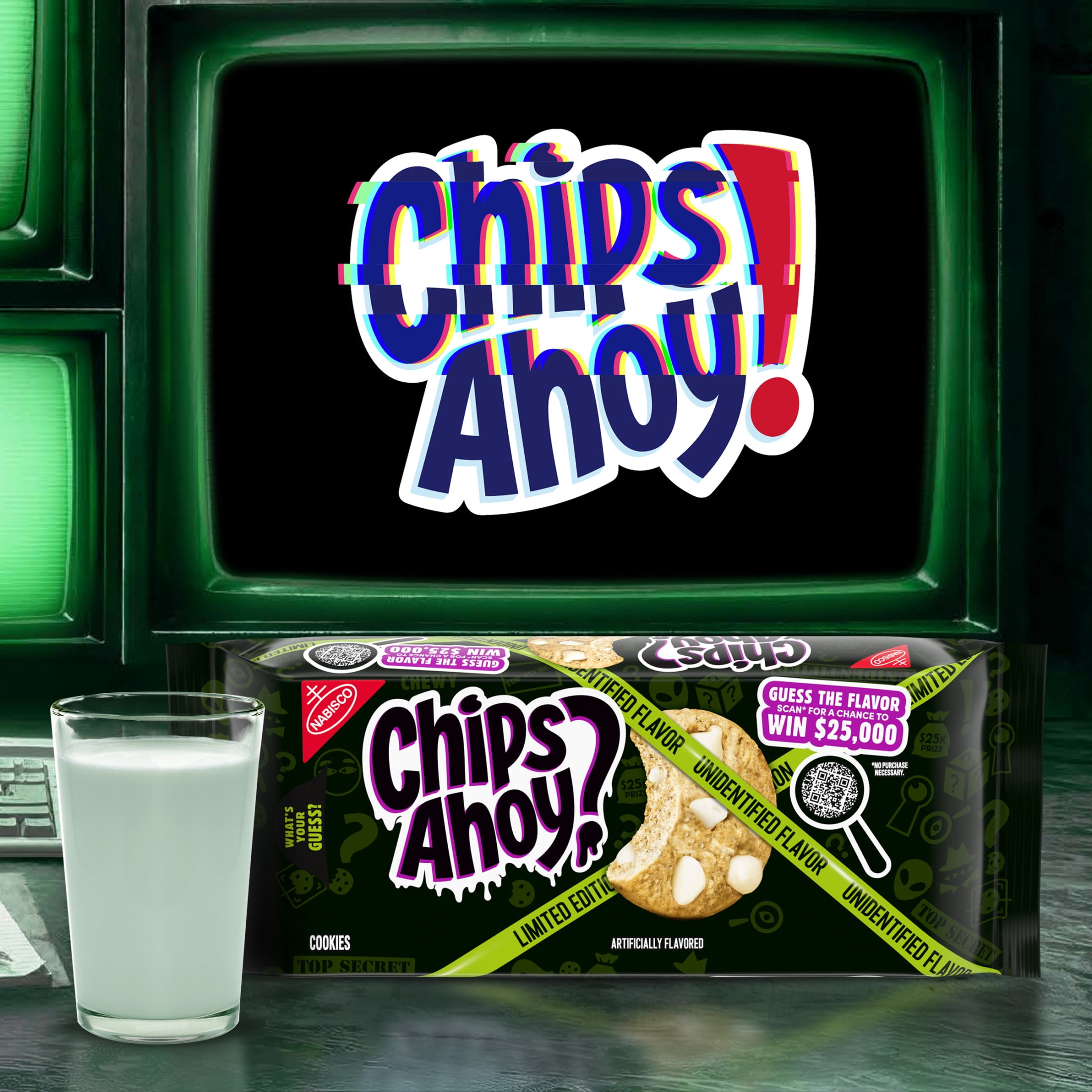 CHIPS AHOY! Chewy Mystery Glitch Cookies, Limited Edition, 9.58 oz