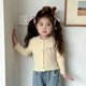 thumbnail image 3 of Spring Summer Children's Slim Fit Blouse Coat 1-8Y Cute Girls Knitted Shirt Sweater Top Thin Style Kid's Cardigan Outwear, 3 of 6