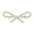 thumbnail image 5 of Unique Bargains 1 Pc Hair Clips Exquisite Graceful Pearl Bow Spring Clip Hairdo Clip Gold Tone, 5 of 5