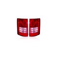 thumbnail image 1 of Tail Light Assembly - Compatible/Replacement for '08-10 Chrysler Town & Country - Halogen - Pair, Left Driver + Right Passenger Set - 5113200AB, 5113201AB - CAPA, 1 of 2