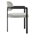 thumbnail image 6 of Side Dining Chair, Gray, Fabric, Metal, Bar Pub Cafe Bistro Dining Kitchen Hospitality Restaurant, Modern Contemporary, HB37858, 6 of 10