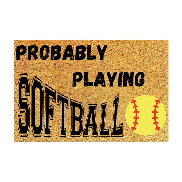 TIELUTT Front Door Game Welcome Mat Farmhouse Front Door Decorative Baseball Welcome Mat Fuzzy Living Room Rug Carpets for Living Room 8x10 Fuzzy Throws Carpets for Living Room 6 X 9 Area Rug and Set