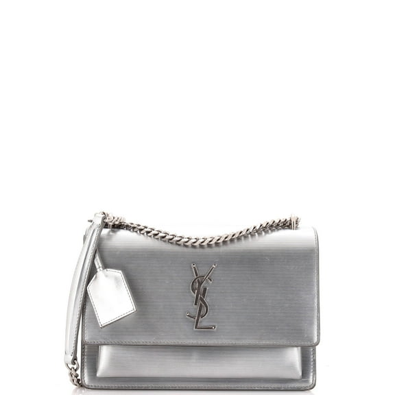 Pre-Owned Sunset Crossbody Bag Leather Medium By Rebag