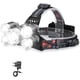 thumbnail image 1 of Linterna frontal ZHAOCHENG recargable 12000 lm 5 LED 4 modos de Luz USB clase energética A+, 1 of 5