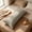 White, variant on Orangide Solid Linen Cotton Backrest Pillow for Bed, Long Shaped Bed Clip Side Sleeping Support Cushion, Comfortable Arm Leg Rest for Reading Watching TV