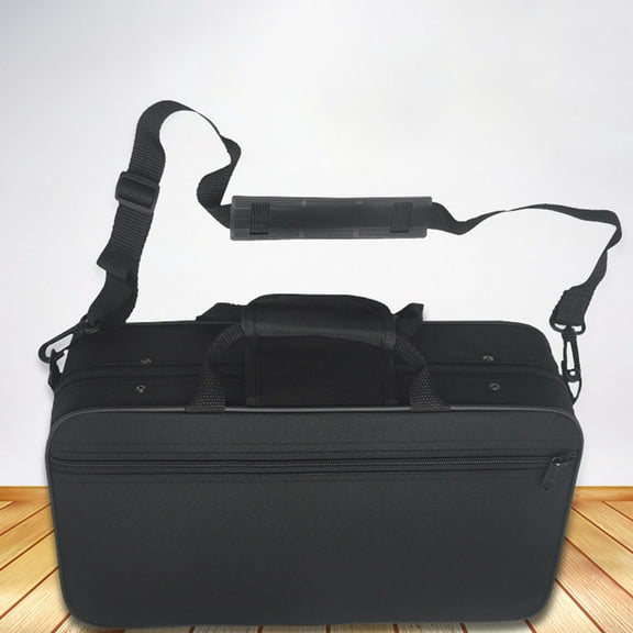 UPOUART Lightweight Case for Clarinet Canvas Black 1Set
