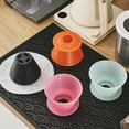 thumbnail image 4 of Pour Over Coffee Dripper, Plastic Flat Bottom Coffee Brewing Filter Cone, Pour Over Coffee Maker Slow Brewing Accessories for Home Restaurant Cafe Camping, 4 of 7