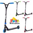thumbnail image 1 of Trottinette KOBE EDGE Kick Pro à 2 Roues - Acier Renforcé - Barre en T Incurvée - Ados, Enfants de 5 Ans et Plus - Bleu, 1 of 11