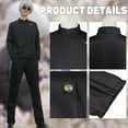 thumbnail image 3 of Litotal Jujutsu Kaisen Outfit Halloween Clothes Adult,Anime JJK Clothes Dress Halloween Outfit Clothing Party Dress Up Performance Clothes Polyester, Men Gojo Satoru, 3 of 6