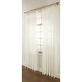 thumbnail image 6 of Belle Maison USA, LTD. Splendor Batiste Pleated Curtain Panel, Set of 2, 6 of 6