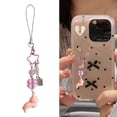 thumbnail image 2 of Korean Styles Clovers Phone Pendant Clovers Phone Adornment Cartoon Acrylic Keychain Accessory, 2 of 9