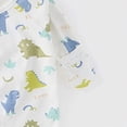 thumbnail image 6 of CAUYDY Newborn Boys Sleepers Baby Clothes 6 9 12 18 Months Preemie Long Sleeve Romper Fall Winter Infant Boy Cute Pajamas Toddler Jumpsuit Dark Blue for Sizes Newborn, 6 of 6