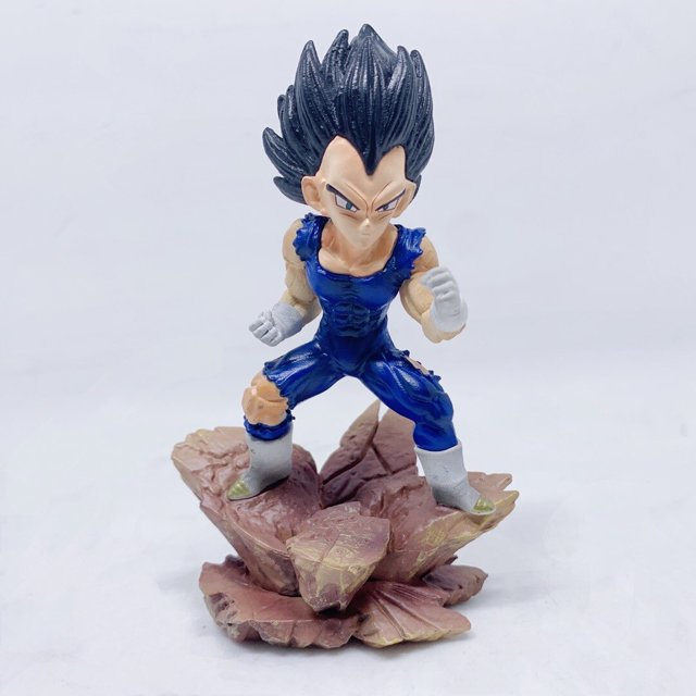 11cm Super Saiyan Vegeta Dragon Ball PVC Colección Estatua Juguete zhangyuxiang LED