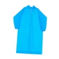 thumbnail image 2 of impermeable portátil, ligero y con capucha, reutilizable, ideal para senderismo, actividades al libre, para hombres y mujeres. Azul, 2 of 8