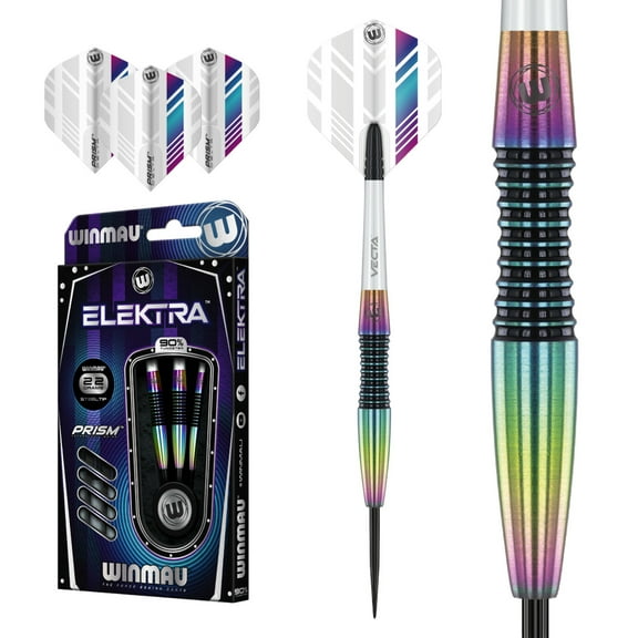 Winmau Elektra Steel Tip Darts 22g