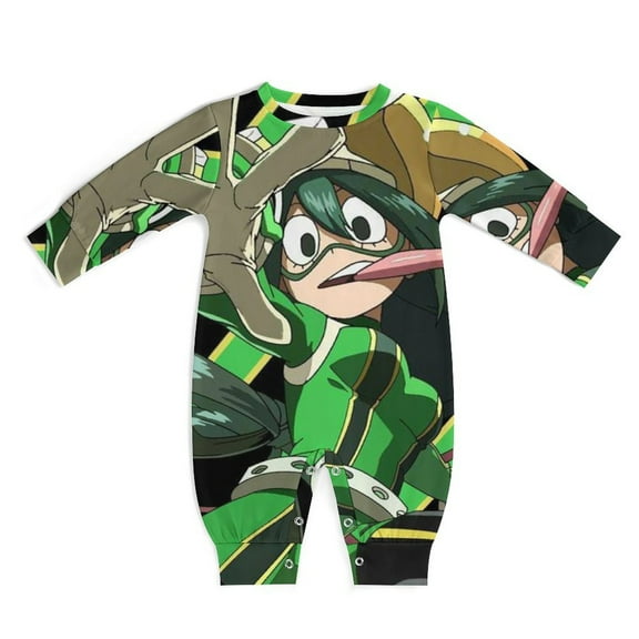 My Hero Academia Unisex Baby Boy Girl Rompers Long Sleeve Infant Jumpsuits Babies' Outfits Fall Winter Clothes 0-3M