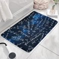 thumbnail image 3 of Math Equations Algebra Formulas Blue Flannel Non Slip Door Rugs,Washable Door Mats Indoor,Decorative Door Mats,Dirt-Resistant and Absorbent Doormat for Entrance,Bedroom,Kitchen,Bathroom,23.5"x16", 3 of 5