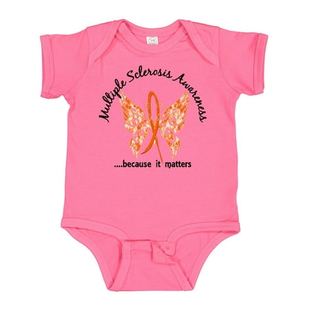 

Inktastic Multiple Sclerosis Butterfly 6.1 Boys Baby Bodysuit