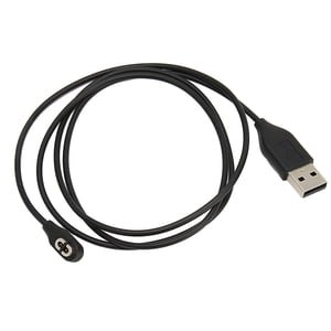 Earphone Charging Cable, Low Working Temperature Fast Charging  Headset Charging Cable Durable  For Replacement Black,Blue