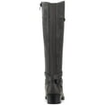 thumbnail image 3 of Style & Co. Womens Bennon Zipper Block Heel Knee-High Boots, 3 of 3