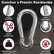 thumbnail image 5 of Accesorio Para Máquina de Cables Desplegable, 7Pzs Sistema de Polea Para Ejercicio Gimnasio en Casa Juego Accesorio para Tríceps Equipo de Pesas Fitness Para Tirar LAT Rizo de Bíceps Antebrazo, 5 of 7