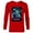 New Red, variant on Marvel Spider-Man: Across the Spider-Verse The Spot Poster - Long Sleeve T-Shirt for Men - Customized-White