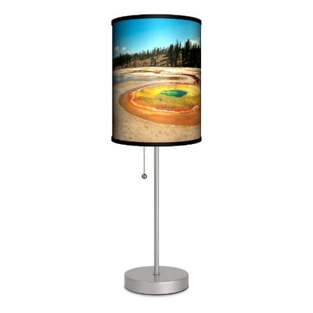 Lamp In A Box Sps Trv Yello Travel Yellowstone Sport Silver 7 X 20 Canada Travel Yellowstone Sport Silver Lamp 7, Sports Themed Floor Lamps
