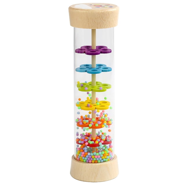 Juguete Montessori con forma de bastón de lluvia para bebés WODI TOYS, de madera