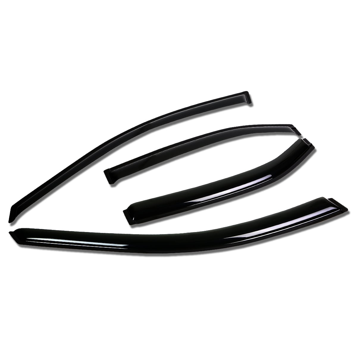 FIT ACURA TL SMOKE ACRYLIC SHIELD GUARD SUN RAIN SHADE DOOR WINDOW VISOR 4-PCS