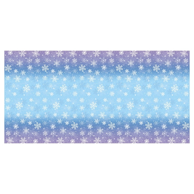 Décorations de Table de Noël Nappe Jetable PVC Imprimé de Noël Nappe Décoration de Fête de Noël