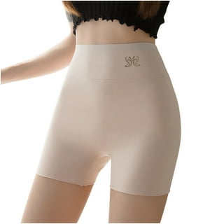 Women Seamless Slip Shorts for Under Dress Smooth Underwear Boyshorts for  Yoga/Bike/Workout Shapewear Shorts