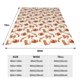 thumbnail image 3 of Balery Cowboy Western Manta de Felpa Suave y Acogedora – Cobija de Franela Aterciopelada para Cama, Lavable y Cálida para Sofá, Mascotas, Transpirable-50"x40", 3 of 7